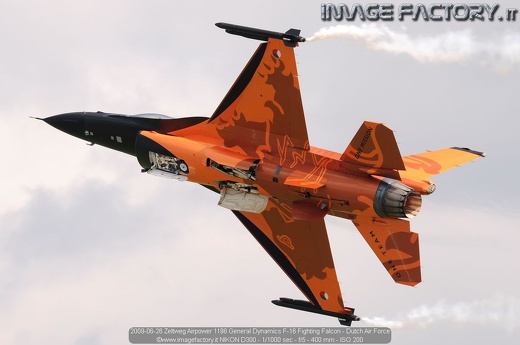 2009-06-26 Zeltweg Airpower 1198 General Dynamics F-16 Fighting Falcon - Dutch Air Force